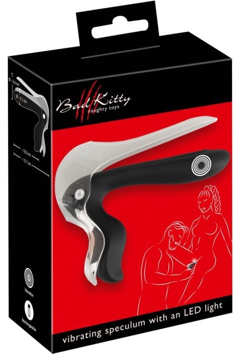 Гинекологическое зеркало с вибрацией и LED-подсветкой Vibrating Speculum - Изображение 11