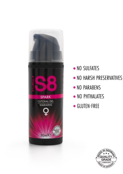 Возбуждающий гель для клитора 30 мл Spark Warming Clitoral Gel от Stimul8 - Изображение 2