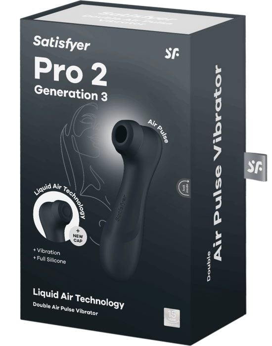 Вакуумний вібратор Satisfyer Pro 2 Black (Generation 3) - Зображення 6