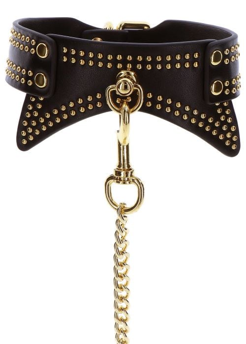 Нашийник із повідцем Taboom Vogue Studded Collar and Leash - Зображення 4