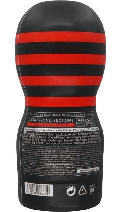 Мастурбатор Tenga US Original Vacuum Cup Strong - Зображення 3