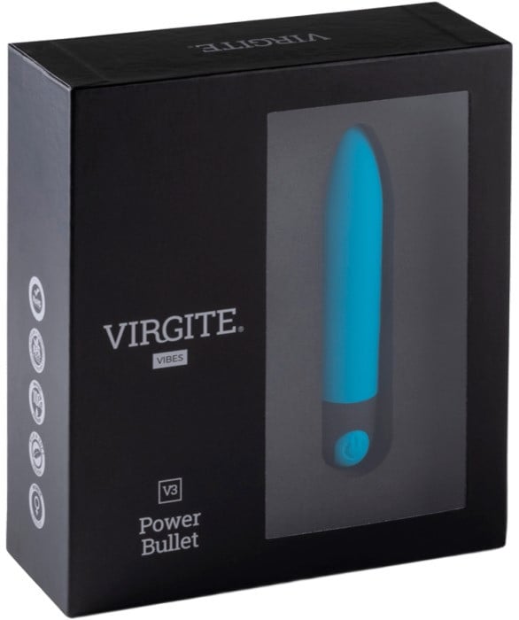 Вибропуля Virgite V3 (Blue) - Изображение 3