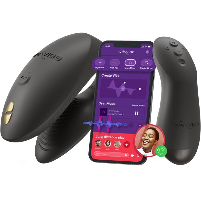 Смарт вибратор для пары We-vibe Chorus Pro (Satin Black) - Изображение 2