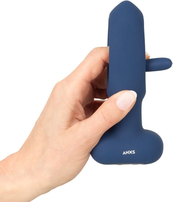 Анальная пробка с вибрацией и подвижным язычком Flicking Tongue Butt Plug от Orion - Изображение 5