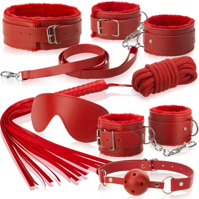 Бондажный набор Clara Morgane My First Fetish Kit (Red)