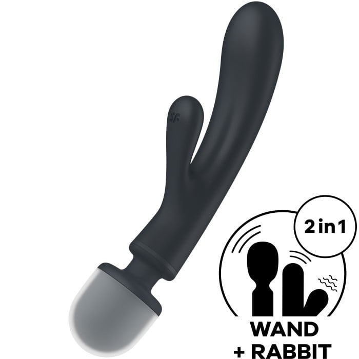 Вібратор Satisfyer Triple Lover (Grey) - Зображення 6