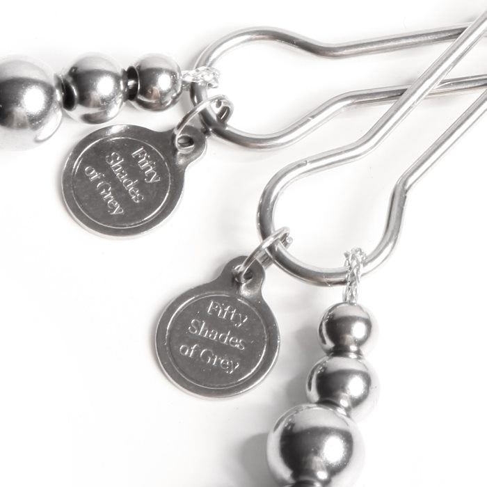 Зажимы для сосков Fifty Shades of Grey The Pinch Adjustable Nipple Clamps - Изображение 3