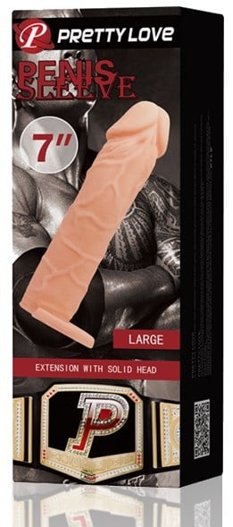 Насадка на пенис Pretty Love Penis Large Sleeve - Изображение 4