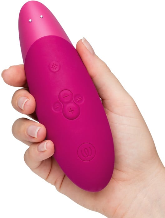 Вакуумний стимулятор з вібрацією Womanizer Enhance (Pink) - Зображення 9