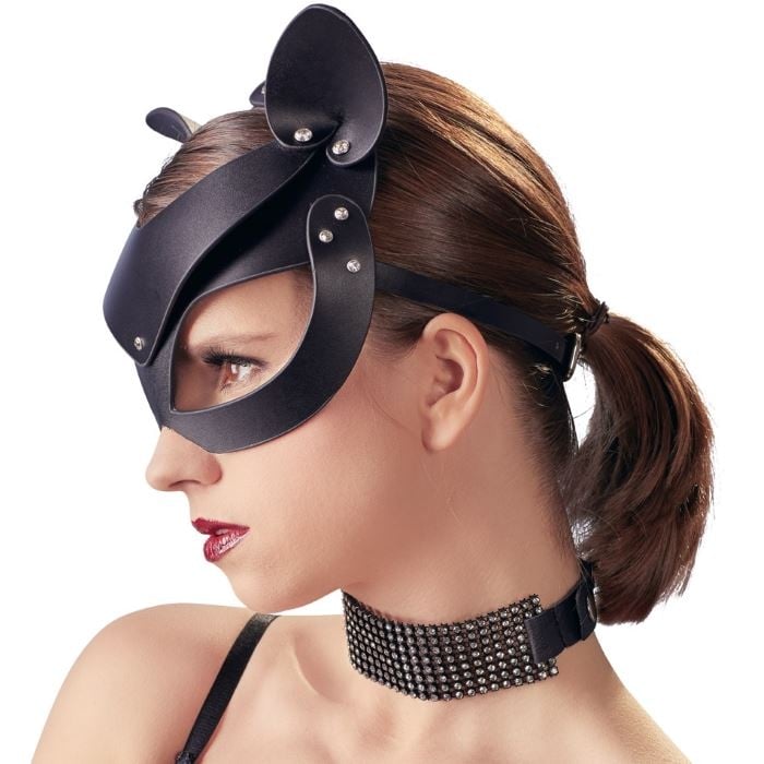 Маска на голову со стразами Bad Kitty Cat Mask Rhinestones от Orion - Изображение 3