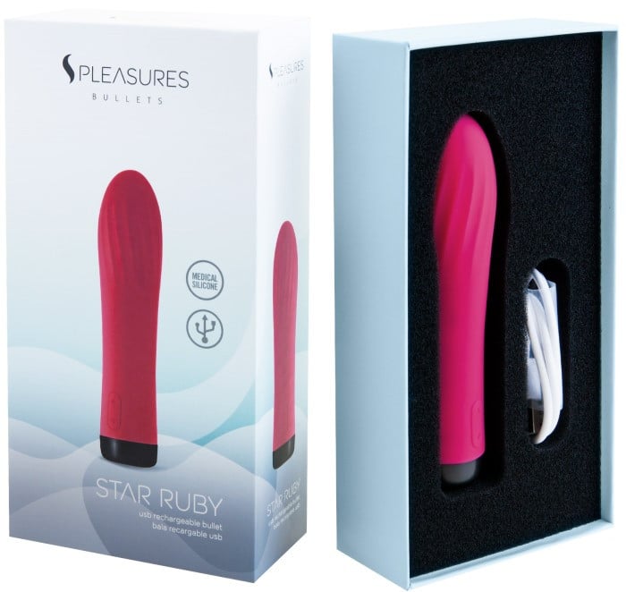 Вібропуля Star Ruby Bullet від S Pleasures - Зображення 4