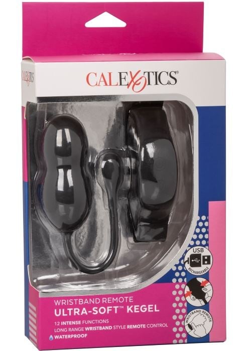 Вагинальные шарики с вибро Wristband Remote Ultra-Soft Kegel от CalExotics - Изображение 6