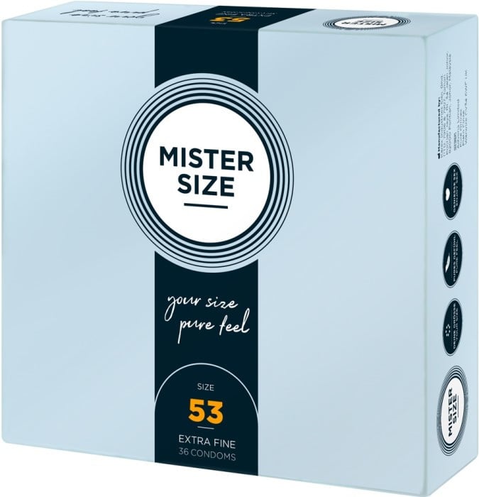 Mister Size 53 mm, 36 шт - Зображення 3