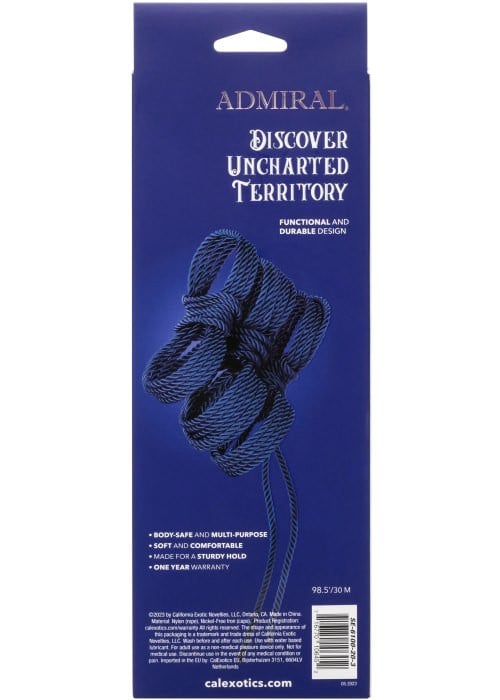 Бондажная верёвка CalExotics Admiral Rope 30 m - Изображение 2