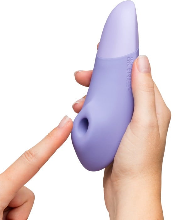 Вакуумний стимулятор з вібрацією Womanizer Enhance (Lilac) - Зображення 10