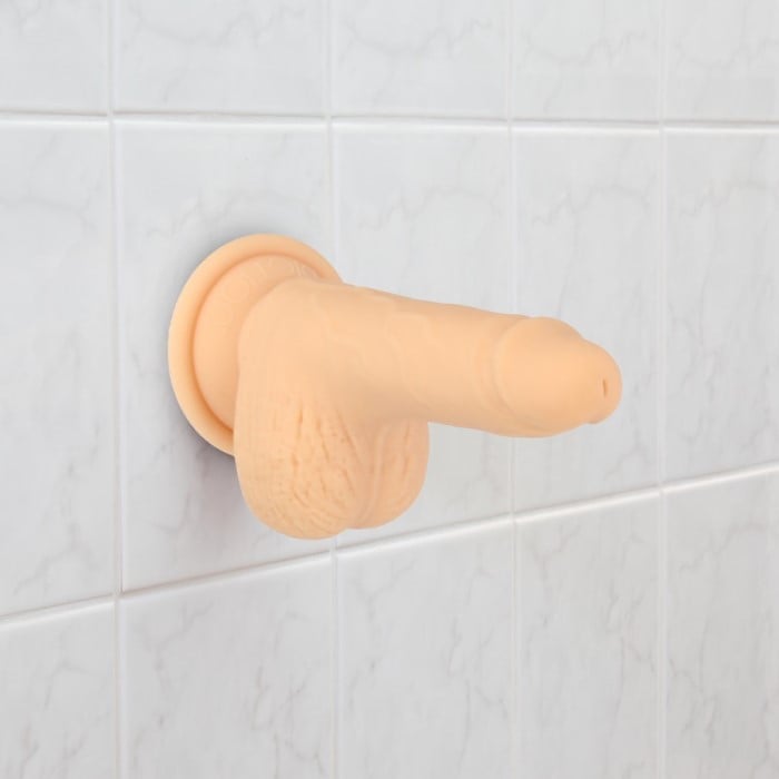 Фалоімітатор з поступальними рухами та обертанням Naked Thrusting Dong 6.5" - Зображення 10