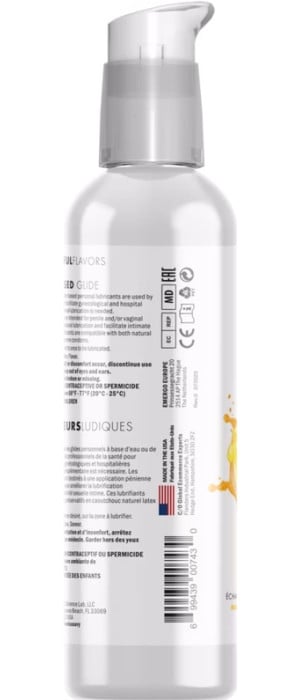 Лубрикант со вкусом манго Swiss Navy 4 in 1 Playful Flavors Mango, 118 мл - Изображение 3
