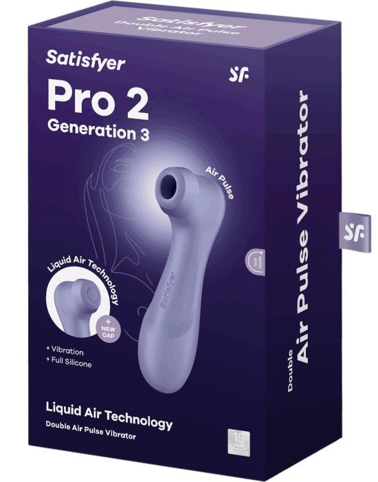 Вакуумний вібратор Satisfyer Pro 2 Violet (Generation 3) - Зображення 5