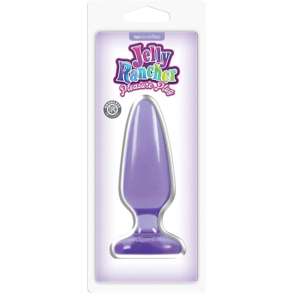 Анальна пробка Jelly Rancher Pleasure Plug Big (Purple) від NS Novelties - Зображення 2