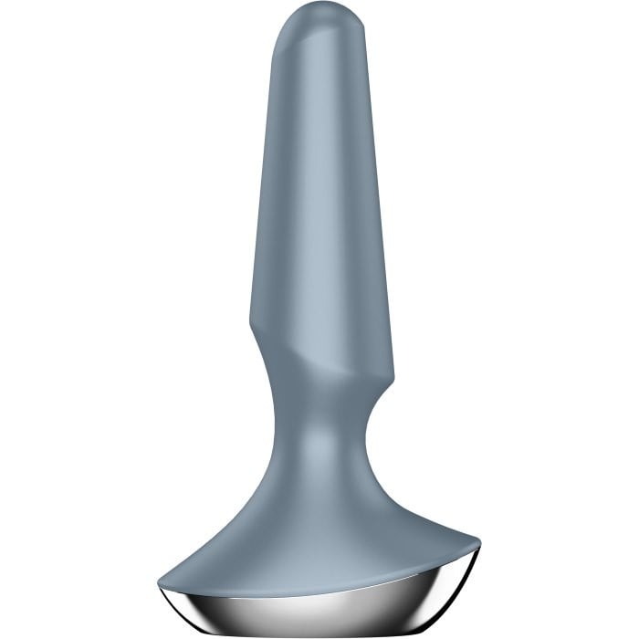 Анальна пробка з вібро Satisfyer Plug-ilicious 2 (Silver) - Зображення 2