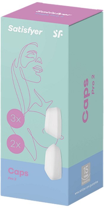 Накладки для вакуумного стимулятора Satisfyer Pro 2 - Зображення 5