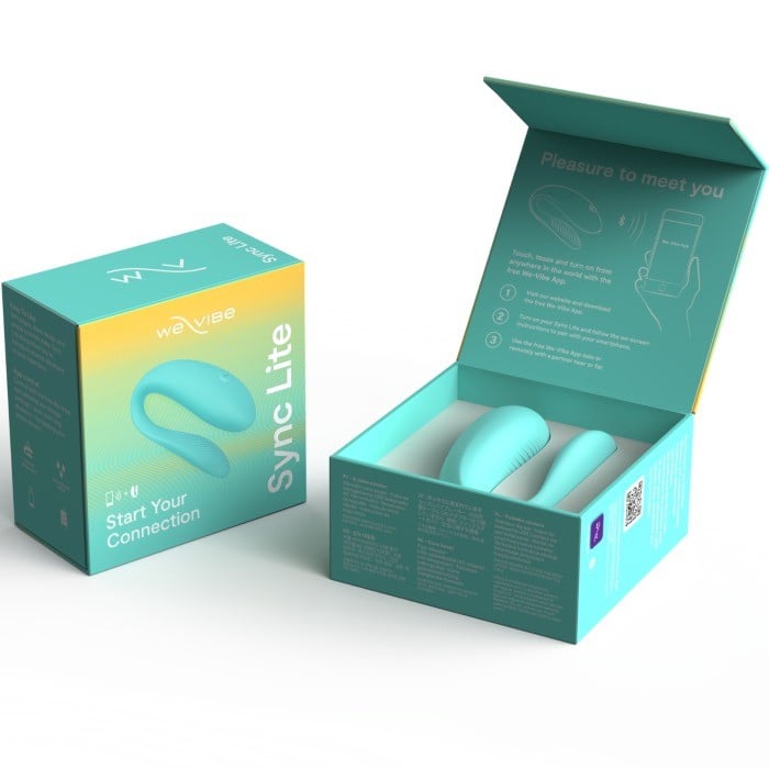 Смарт вібратор для пари We-vibe Sync Lite (Aqua) - Зображення 11