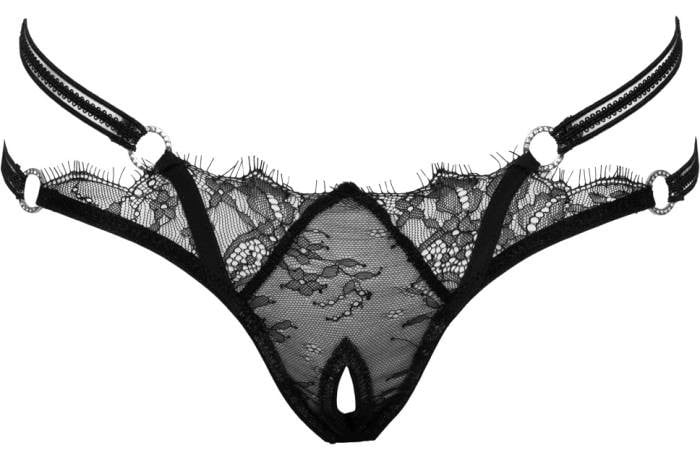 Трусики з вирізом Cottelli Lingerie Luxury Edition String - Зображення 5