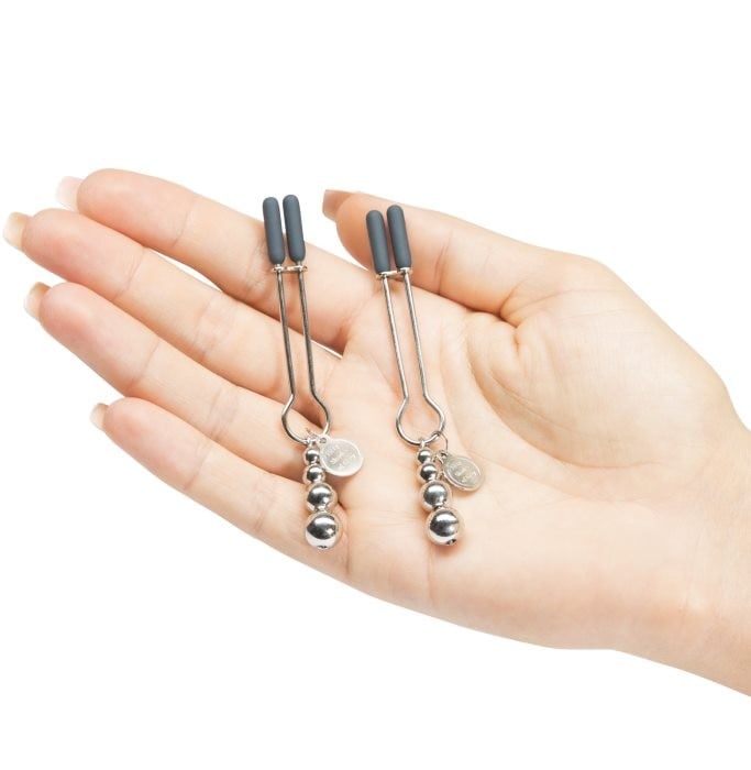 Зажимы для сосков Fifty Shades of Grey The Pinch Adjustable Nipple Clamps - Изображение 5