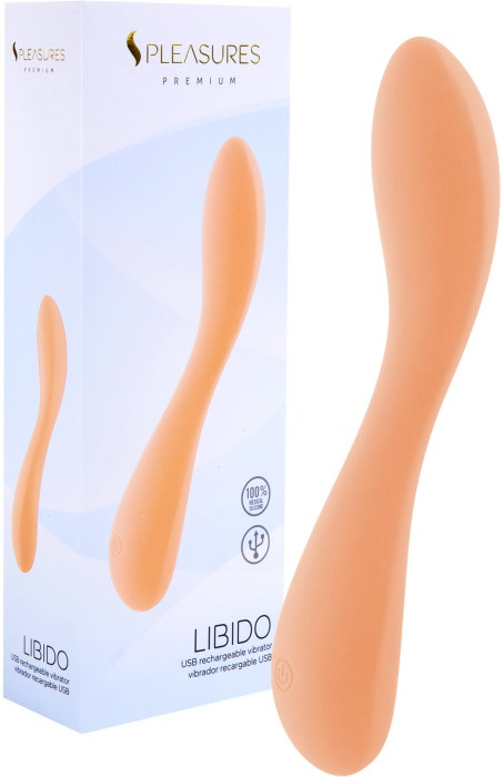 Вібратор для G-точки S Pleasures Libido (Orange) - Зображення 3