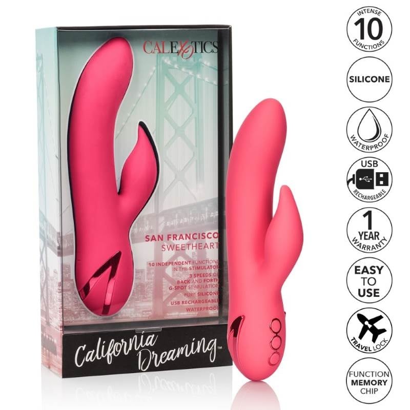 Вібратор San Francisco Sweetheart від CalExotics - Зображення 9