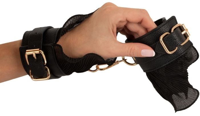 Бондажний набір наручники, нашийник і повідець Bad Kitty Bondage Set - Зображення 4