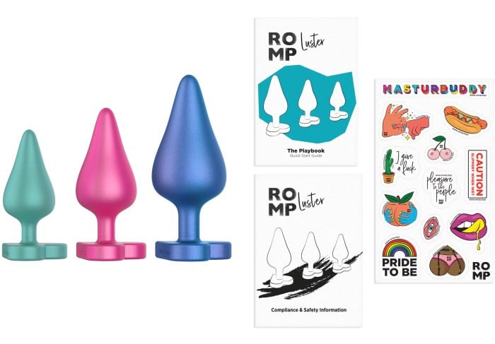 Набор анальных пробок Romp Luster - Изображение 10