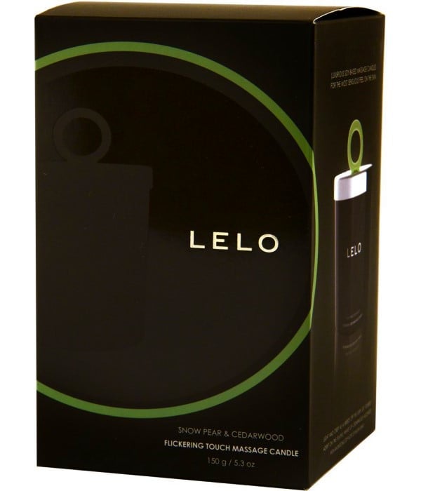 Масажна свічка Lelo Snow Pear & Cedarwood, 150г - Зображення 3