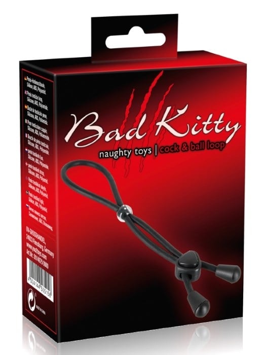 Подвійне ласо на пеніс і мошонку Bad Kitty Double Loop від Orion - Зображення 4