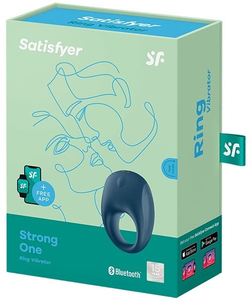 Ерекційне кільце з вібрацією Satisfyer Strong One - Зображення 6