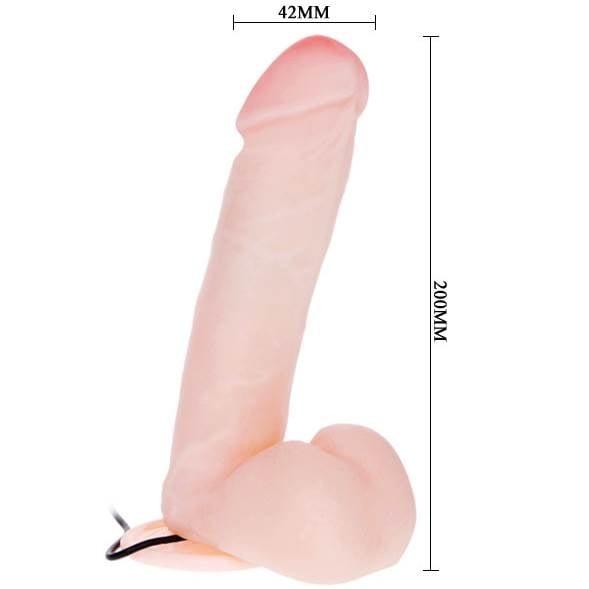 Вибратор на присоске Vibrating Dong Flesh от Baile - Изображение 2
