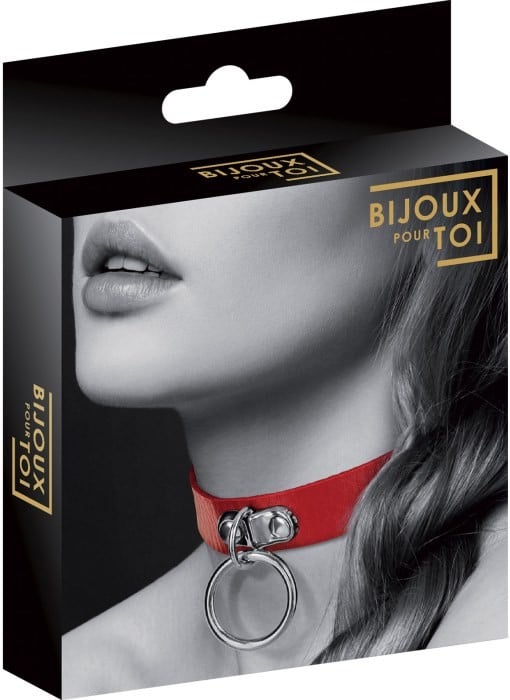 Чокер Bijoux Pour Toi With Rings (Red)