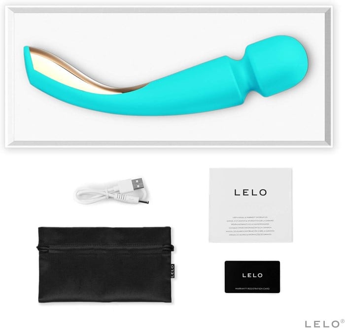 Вибромассажер Lelo Smart Wand 2 Large (Aqua) - Изображение 5