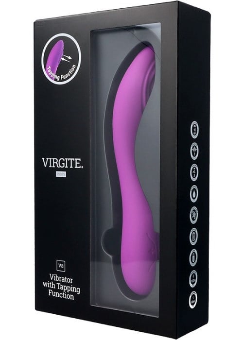 Вибратор с пульсацией для точки-G Virgite V8 (Purple) - Изображение 7