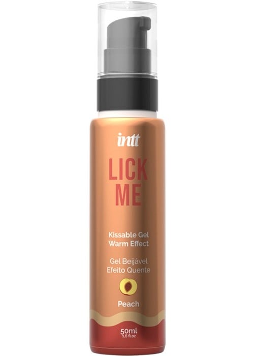 Гель для оральных ласк со вкусом персика Intt Lick Me Peach, 50 мл - Изображение 2