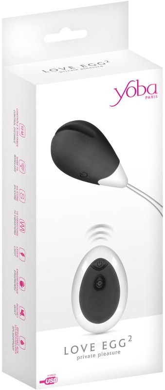Виброяйцо Yoba Love Egg 2 Noir - Изображение 4