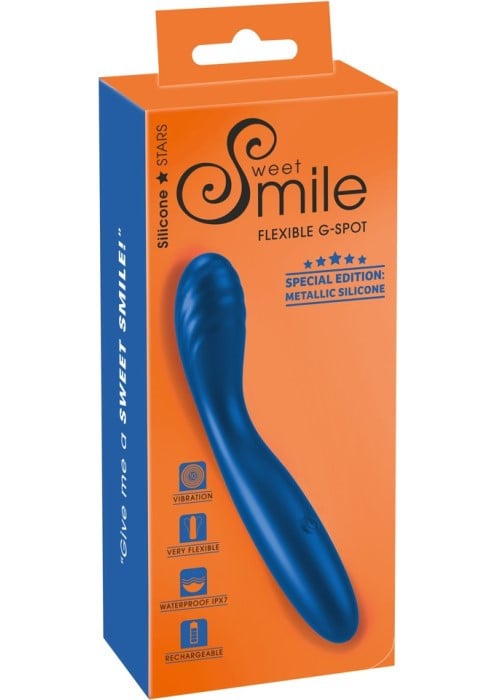 Гибкий вибратор для точки-G Sweet Smile Flexible G-Spot - Изображение 10