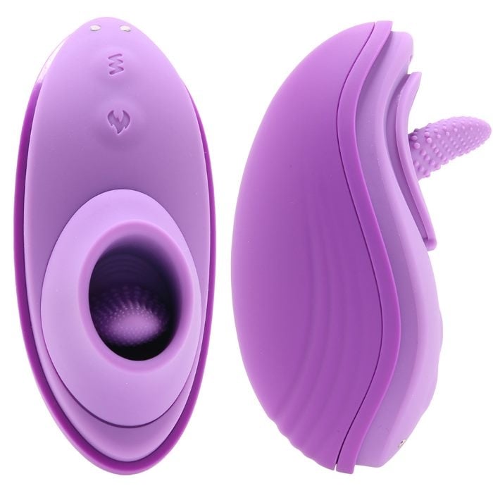 Вибратор язык Fantasy For Her - Her Silicone Fun Tongue от Pipedream - Изображение 7