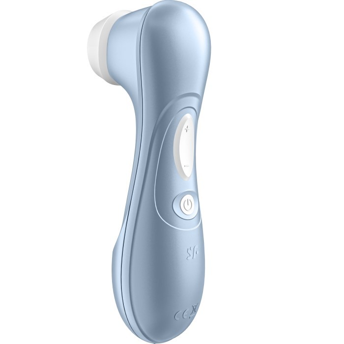 Вакуумний вібратор Satisfyer Pro 2 Blue (Generation 2) - Зображення 3