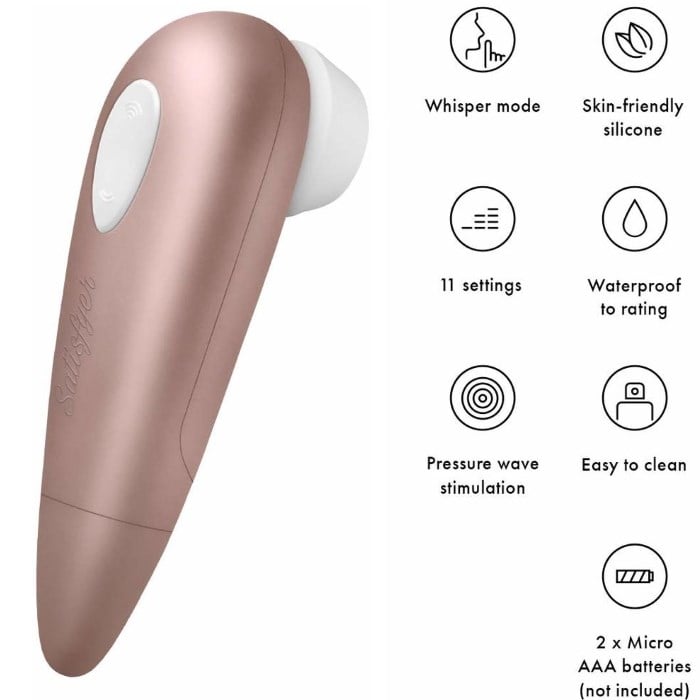 Вакуумный стимулятор клитора Satisfyer Number One - Изображение 5