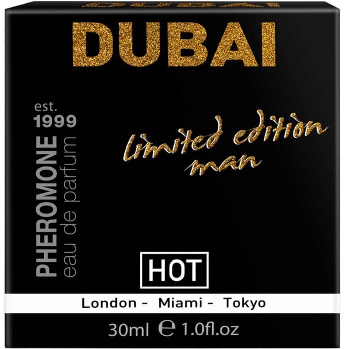 Чоловічі духи з феромонами Dubai Hot Eau de Parfum 30, мл - Зображення 3