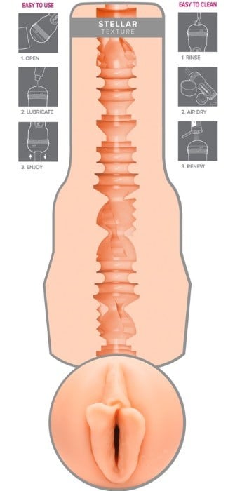 Вагина мастурбатор Fleshlight Gina Valentina - Изображение 4