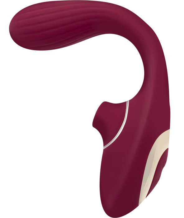 Вакуумный вибратор S Pleasures Dual Suction (Wine) - Изображение 3