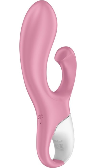 Вибратор с функцией расширения Satisfyer Air Pump Bunny 2 (Pink) - Изображение 4