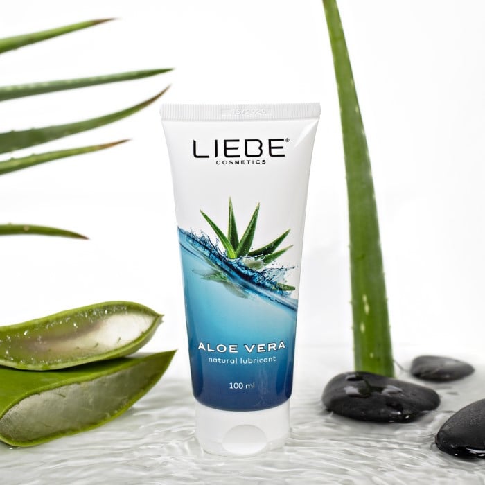 Лубрикант на водній основі Liebe Aloe Vera, 100 мл - Зображення 2